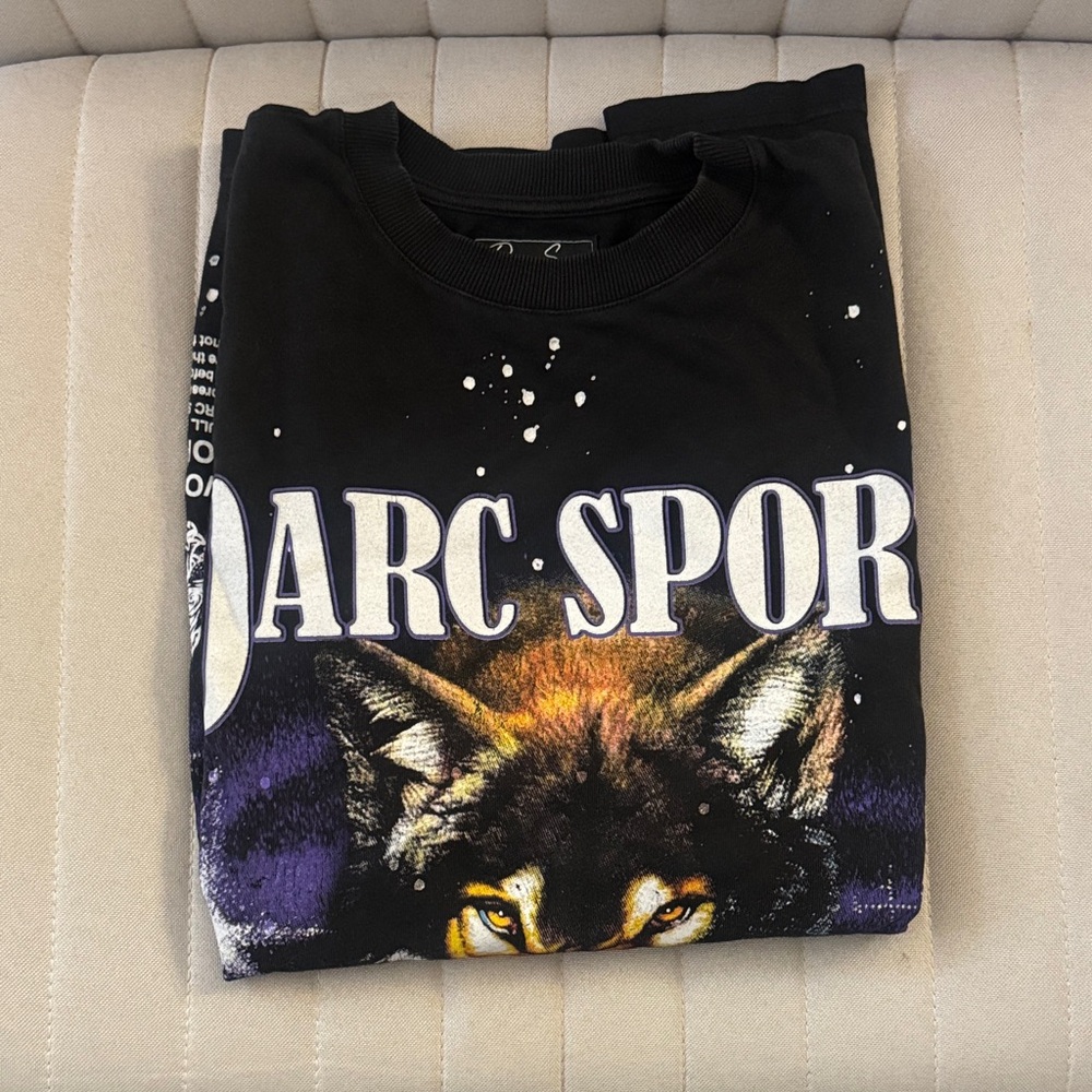 DARC SPORT Black Graphic T-Shirt